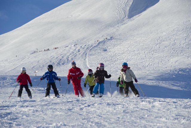 Niveau de ski pour les enfants